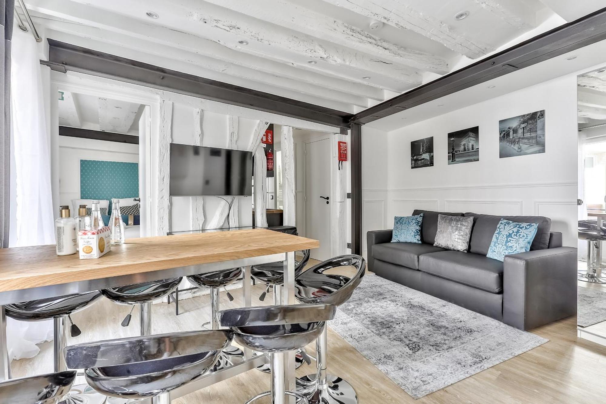 93 - Luxury Flat In Le Marais Lejlighed Paris Eksteriør billede