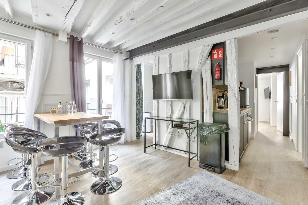 93 - Luxury Flat In Le Marais Lejlighed Paris Eksteriør billede